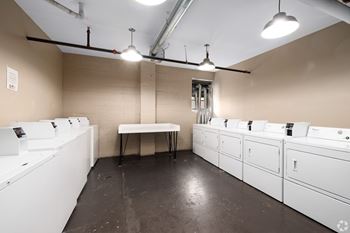 On-site laundry room